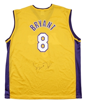 Kobe Bryant Signed Los Angeles Lakers Replica Jersey (JSA)